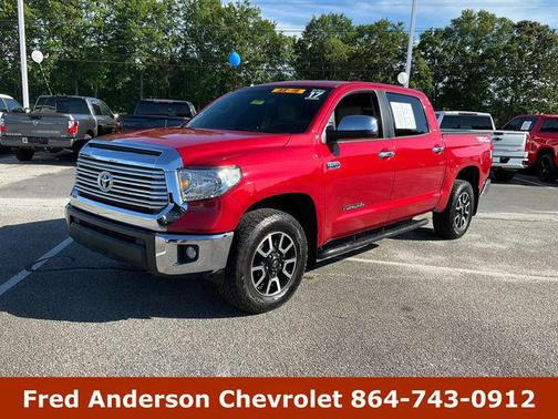 Barcelona Red Metallic 2017 Toyota Tundra Limited