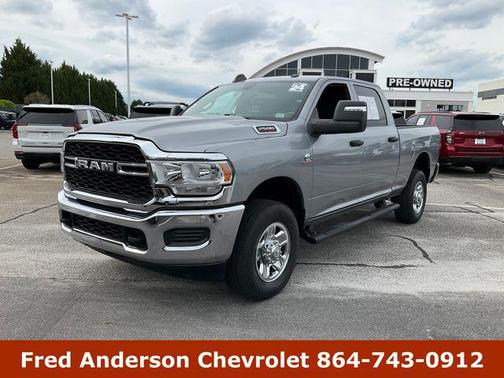 Billet Silver Metallic Clearcoat 2024 RAM 2500 Tradesman Crew Cab 4x4 6'4' Box