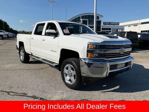 Summit White 2018 Chevrolet Silverado 2500 LT