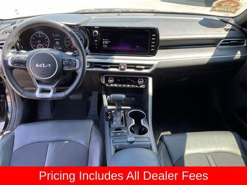 Ebony Black 2023 Kia K5 GT-Line