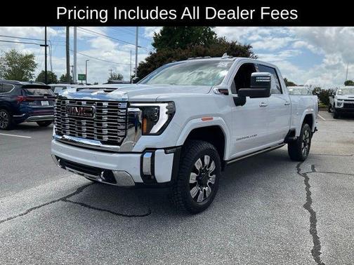 White Frost Tricoat 2024 GMC Sierra 2500 Denali