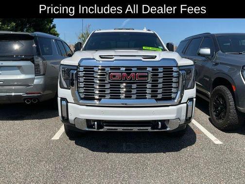 White Frost Tricoat 2024 GMC Sierra 2500 Denali