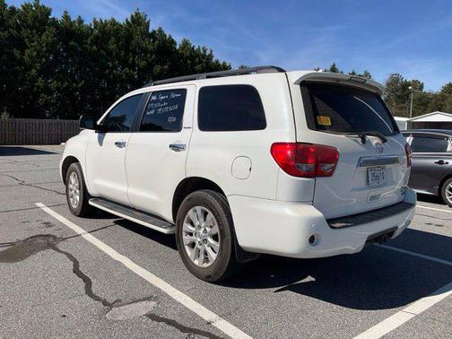 Blizzard Pearl 2016 Toyota Sequoia Platinum