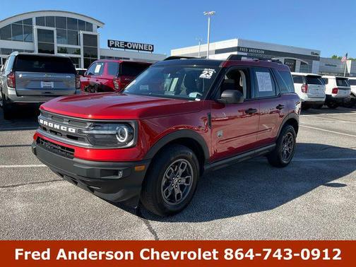 HOT PEPPER RED TC 2023 Ford Bronco Sport Big Bend