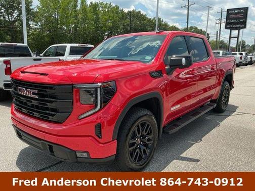 Cardinal Red 2026 GMC Sierra 1500 Elevation