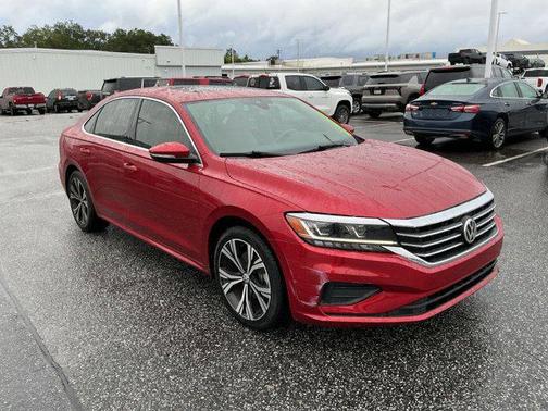 Red Metallic 2021 Volkswagen Passat 2.0T SE