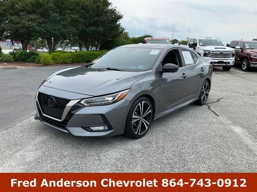Gun Metallic 2022 Nissan Sentra SR
