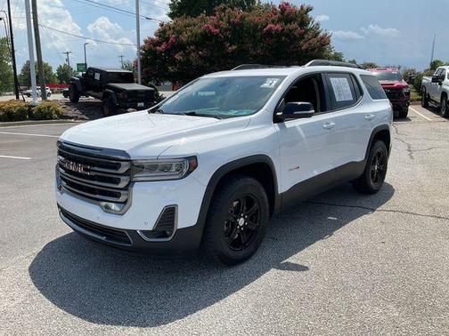 Summit White 2021 GMC Acadia AWD AT4