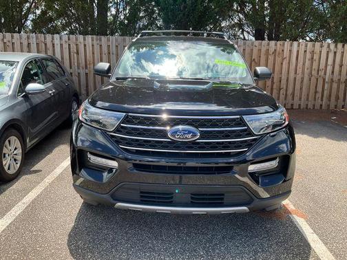 Black Metallic 2023 Ford Explorer XLT