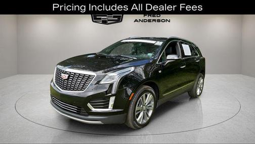 Stellar Black Metallic 2025 Cadillac XT5 Premium Luxury