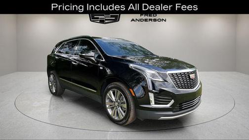 Stellar Black Metallic 2025 Cadillac XT5 Premium Luxury