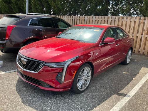 Radiant Red Tintcoat 2025 Cadillac CT4 Premium Luxury RWD