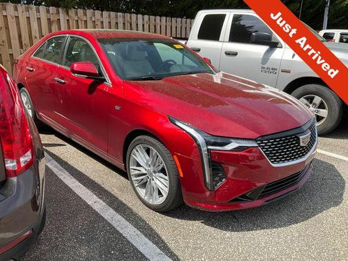 Radiant Red Tintcoat 2025 Cadillac CT4 Premium Luxury RWD