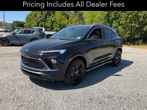 Ebony Twilight Metallic 2026 Buick Encore GX Sport Touring