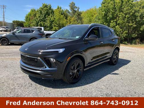 Ebony Twilight Metallic 2026 Buick Encore GX Sport Touring