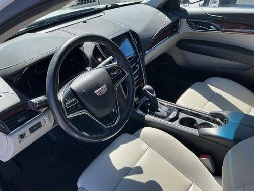Crystal White Tricoat 2018 Cadillac ATS 2.0L Turbo Luxury