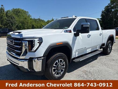 Summit White 2026 GMC Sierra 2500 SLT