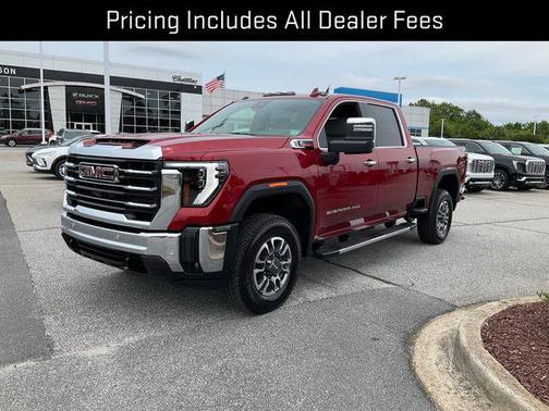 Volcanic Red Tintcoat 2026 GMC Sierra 2500 SLT