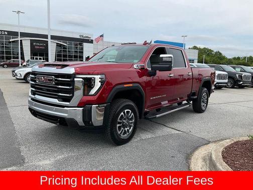 Volcanic Red Tintcoat 2026 GMC Sierra 2500 SLT