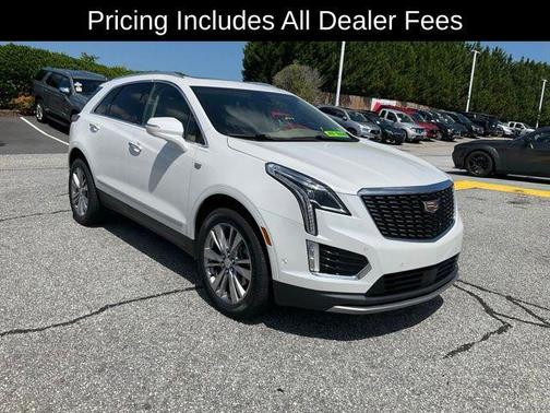 Crystal White Tricoat 2023 Cadillac XT5 Premium Luxury