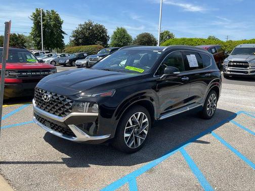 Twilight Black 2022 Hyundai SANTA FE Calligraphy