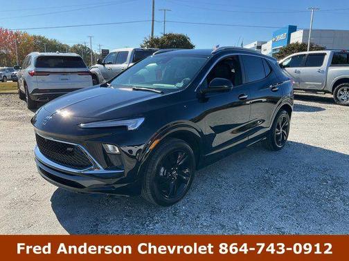 Ebony Twilight Metallic 2026 Buick Encore GX Sport Touring