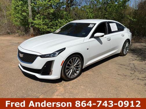 Summit White 2020 Cadillac CT5 Premium Luxury RWD