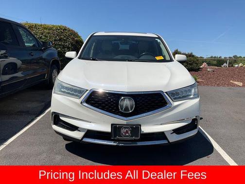 White Diamond Pearl 2017 Acura MDX 3.5L