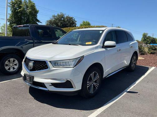 White Diamond Pearl 2017 Acura MDX 3.5L