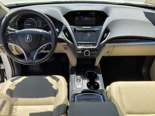 White Diamond Pearl 2017 Acura MDX 3.5L