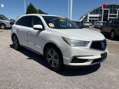 White Diamond Pearl 2017 Acura MDX 3.5L