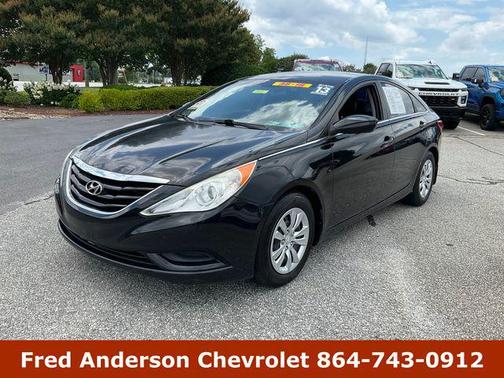 Midnight Black Mica 2013 Hyundai SONATA GLS