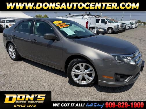 Sterling Gray Metallic 2012 Ford Fusion SE