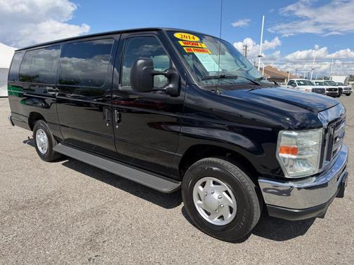 Black 2014 Ford E350 Super Duty XLT