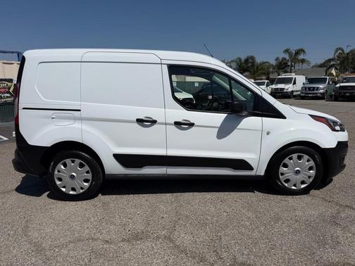 Frozen White 2022 Ford Transit Connect XL Cargo Van