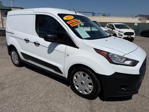 Frozen White 2022 Ford Transit Connect XL Cargo Van