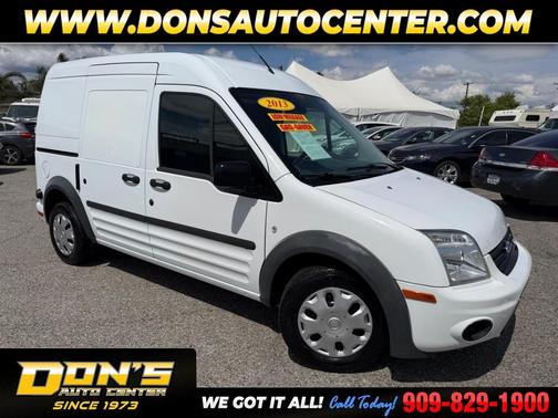 Frozen White 2013 Ford Transit Connect XLT