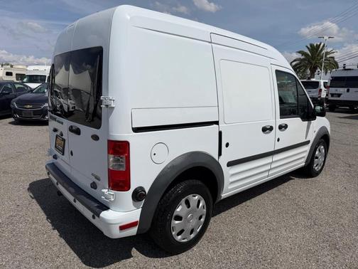 Frozen White 2013 Ford Transit Connect XLT