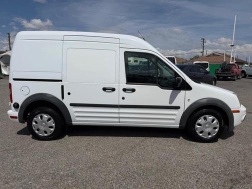 Frozen White 2013 Ford Transit Connect XLT