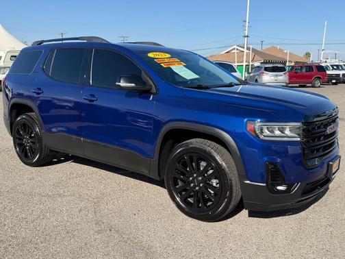 Ultra Blue Metallic 2023 GMC Acadia FWD SLT