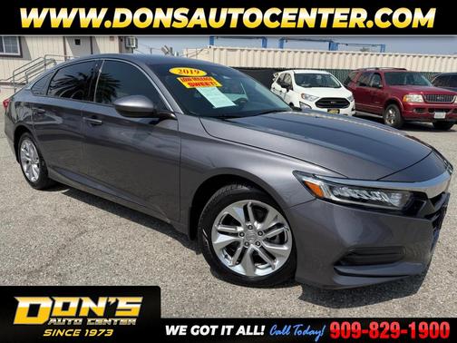 Modern Steel Metallic 2019 Honda Accord LX