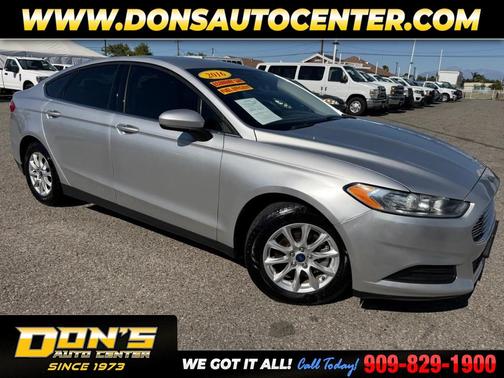 Ingot Silver 2016 Ford Fusion S Sedan