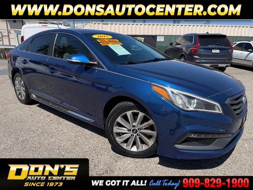 Lakeside Blue 2015 Hyundai SONATA Sport