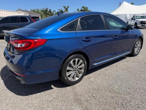 Lakeside Blue 2015 Hyundai SONATA Sport