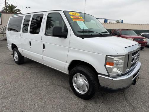 Oxford White 2012 Ford E350 Super Duty XL