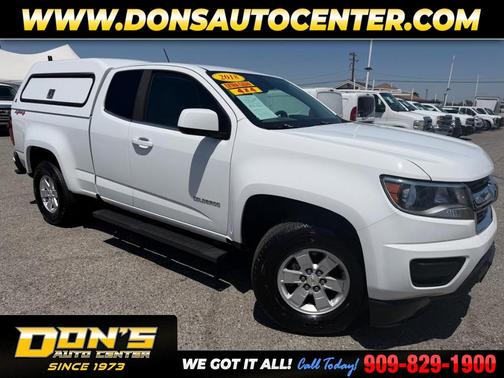 Summit White 2018 Chevrolet Colorado WT