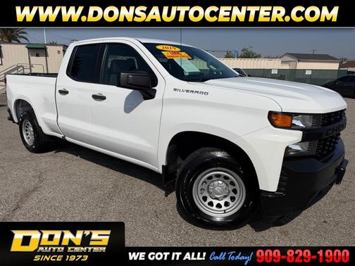Summit White 2019 Chevrolet Silverado 1500 WT