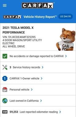 2021 Tesla Model X Performance