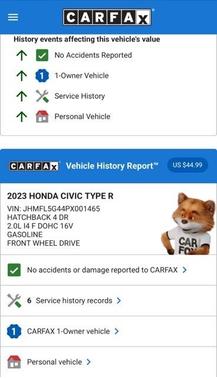 2023 Honda Civic Type R Base