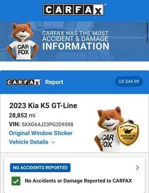 Wolf Gray 2023 Kia K5 GT-Line